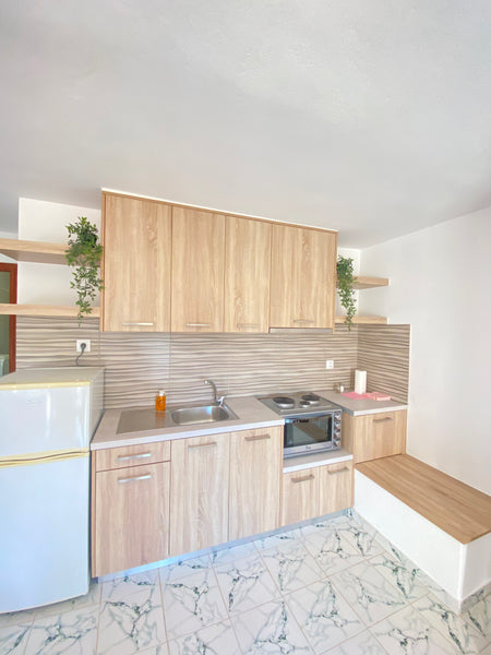 The apartment is only a 10 min walk or a 3 min drive from Kalathas beach! It’s a Kalathas, Greece Emerald Studio No1- Kalathas Village- Chania Entire rental unit vacation rental 666592415224319554