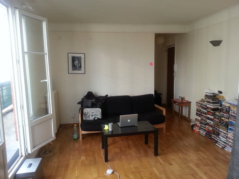 A louer du 1/07 au 1/08. 45m², salon, chambre (avec lit double), cuisine équipée  Appartement 45m² Porte de Montreuil Entire rental unit vacation rental 6897854