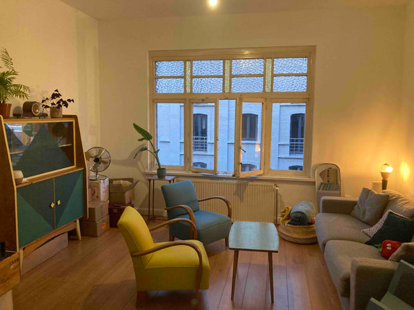 Cet appartement au look vintage offre un séjour détente pour toute la famille. P Brussels, Belgium Appartement vintage & cosy en famille à Bruxelles Entire rental unit vacation rental 51214104