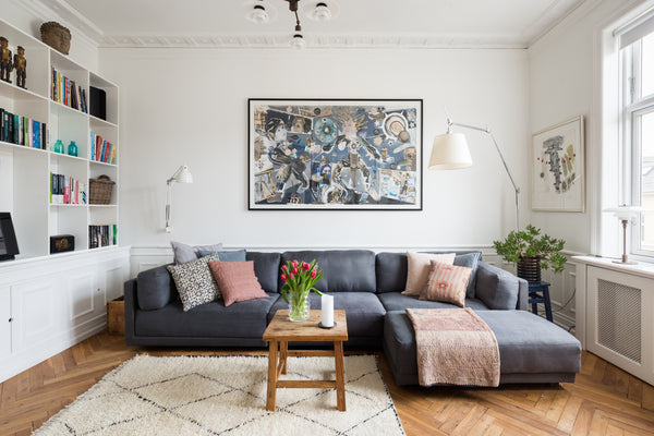 A light, modern and cozy 3-bed apartment on the top floor. It has a newly renova Copenhagen, Denmark Cozy scandinavian designed home with two balcony´s Entire rental unit vacation rental 28558748