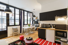 Sunning Loft / workshop courtyard "Eiffel" classified with terrace ! quiet, arty Paris, France BRIGHTNESS BASTILLE-LOFT BALCONNY! Entire loft vacation rental 5799932