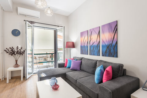 A cozy apartment suitable for 4 people next to Neos Kosmos Metro station in Athe Kallithea, Greece Persephone Apt Entire condo vacation rental 50049095