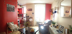 Our apartment is two step from Montmartre and Gare du Nord station, very handy t Paris, France Cosy little appartment for 2 people Entire rental unit vacation rental 5744891