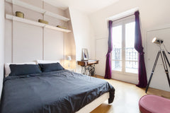 Hey future flatmate! we'll be sharing the entire top floor of this beautiful 187 Paris, France Private room with balcony near Notre Dame Private room in rental unit vacation rental 30199494
