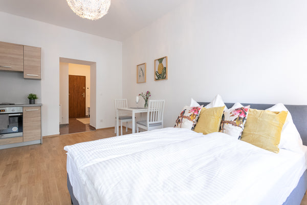 This modern studio-apartment is perfectly located next to the underground! There Vienna, Austria Studio-Apartment between Schoenbrunn & the City Center (13) Entire rental unit vacation rental 50337170