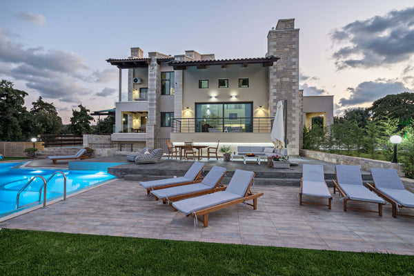 Dreamcatcher is a stone built 350sqm Villa, offering total privacy in 5 acres of Rethimnon, Greece ★FREE Breakfast★Family-Friendly Large Villa w/Pool Entire villa vacation rental 19132973