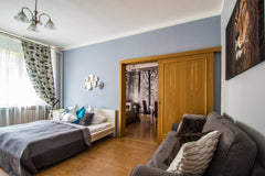 All our apartments are cleaned by professionals following the 5-step enhanced cl Prague, Czechia NARNIA 2BDR Apartment by Ruterra with Sauna Entire rental unit vacation rental 3798283