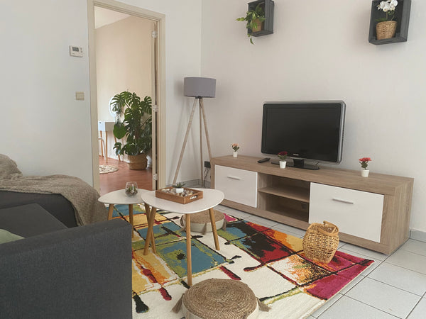 Joli appartement d’une chambre avec jardin où vous pouvez vous détendre aux port  Appart cocooning avec jardin à 20 min de Bruxelles Entire condo vacation rental 51711876