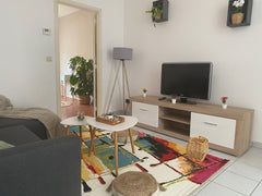 Joli appartement d’une chambre avec jardin où vous pouvez vous détendre aux port  Appart cocooning avec jardin à 20 min de Bruxelles Entire condo vacation rental 51711876