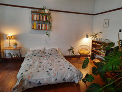 The private studio-like space consists of a sleeping area and living area. Kitch Brussels, Belgium Charming studio with balcony in Brussels center Private room in rental unit vacation rental 562937861845605556