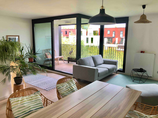 ∙ Clean, quiet, smokefree apartment with lots of light and space (no curtains in Ghent, Belgium Bright, peaceful, surrounded by nature Entire rental unit vacation rental 7918142