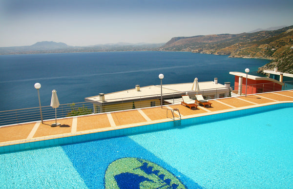 Relax by making a unique and calm escape in front of the sea, in a newly built s Heraklion, Greece Two bedroom apartment with a breathtaking view Entire condo vacation rental 605524441590663437