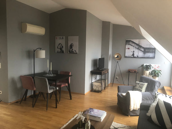 Beautiful and stylish 2 room roof top apartment (We have more than 100 5* review Vienna, Austria Stylish, 2 Room Penthouse,  great city views Entire rental unit vacation rental 53391668