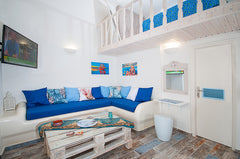 Traditional superior studio appartment with an amazing traditional wooden loft a Kamari, Greece NEW STUDIO WITH TRADITIONAL WOODEN MEZZANINE!! Entire rental unit vacation rental 16641313