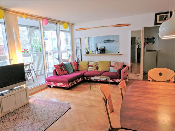 With a surface area of 110 m2, the apartment is ideal for a couple with children Paris, France Quiet & large flat with terrace near Montmartre Entire rental unit vacation rental 2441971