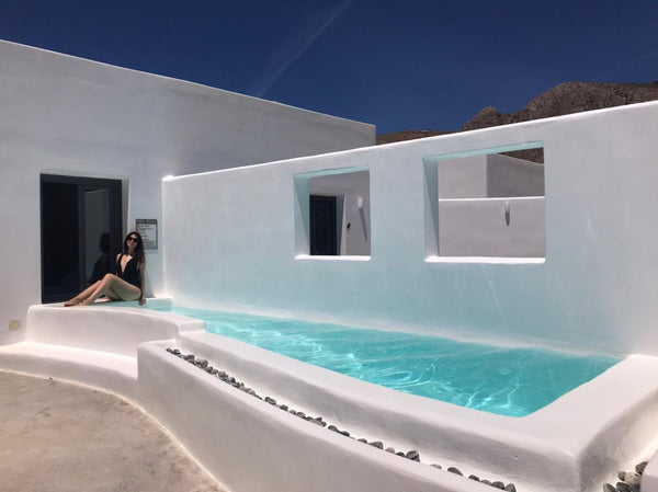 Step into the sunbathed yard with the jetted pool and enjoy the tranquility and  Greece Junior suite with jetted pool Entire guest suite vacation rental 30363064