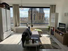 Nearby Antwerpen centre en citypark, 5min from station Antwerpen. <br />Appartem Antwerp, Belgium Nearby station en shopping centre, Great cityview. Shared room in rental unit vacation rental 39173850