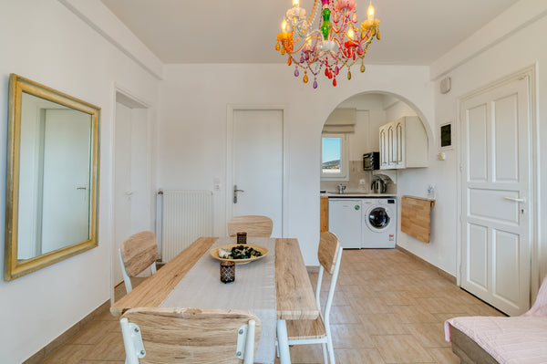 Cozy fully renovated apartment located in the pittoresque village of Aliki , the Aliki, Greece DAHLIA APARTMENTS -APARTMENT FOR 4 PERSONS Entire serviced apartment vacation rental 18291277