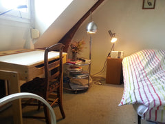 I let one of the small rooms of the tiny apartment where I live on rue de Seine, Paris, France Small room - charm, Paris 6ème Private room in rental unit vacation rental 6722862