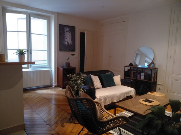 Appartement typique canût situé au coeur de lyon. A proximité de toutes commodit Lyon, France Charmant appartement au coeur de la presqu'île Entire rental unit vacation rental 25732664