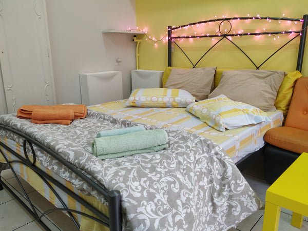 Cute and cosy 1th-floor private room in a two room apartment in Exarchia, one of Athens, Greece Athens Center Omonoia  Marni Apt No10 Room No1 Private room in condo vacation rental 19192898