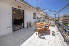 Great one bedroom penthouse apartment with large open-plan living room and kitch Athens, Attica, Greece Bright & Sunny Penthouse in Petralona Area by GHH Entire rental unit vacation rental 43696160