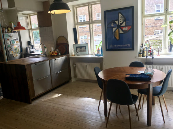 Welcome to my home. A crazy-cosy-cool 78m2 flat in the heart of Nørrebro on a qu Denmark Spacious and 