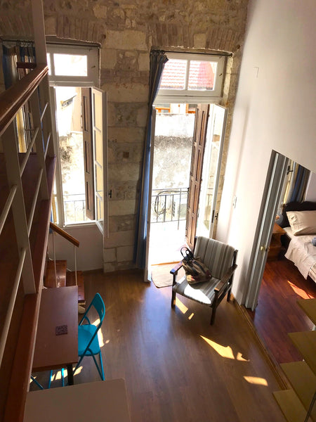 Fully renovated, this gem in the heart of the medieval town of Rethymno allows o Athens, Greece Athina's balcony house Entire loft vacation rental 23263679