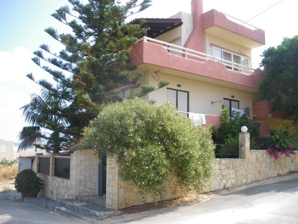 The house is at a distance of 150 meters on the beach of AGIOS ONOUFRIOS a very  Chania, Greece Appartement vue mer Entire home vacation rental 4037507