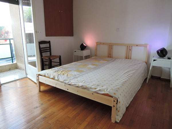 Private bedroom with double bed located in the Neos Kosmos neighbourhood, to the Athens, Attica, Greece Cosy bedroom near Acropolis Private room in rental unit vacation rental 7215898