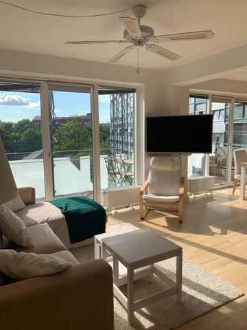 Big and bright flat located on the fourth floor with a lift. As I live here most Copenhagen, Denmark Great 130m2 flat w. 2 bedrooms and huge balcony Entire rental unit vacation rental 637318568458028562