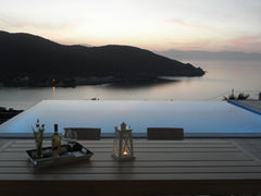 The villa is located on the slope of a hillside with a spectacular view of the M Crete Region, Greece Villa Tholos Crete Room in nature lodge vacation rental 14928390