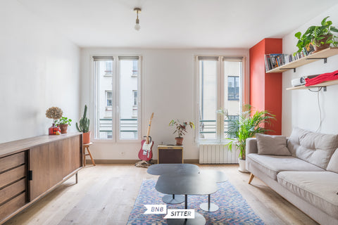 Beautiful and bright apartment ideally located.<br /><br /><b>The space</b><br / Paris, France Stylish apartment next to the Sacré Coeur - 45m2 Entire rental unit vacation rental 20023206