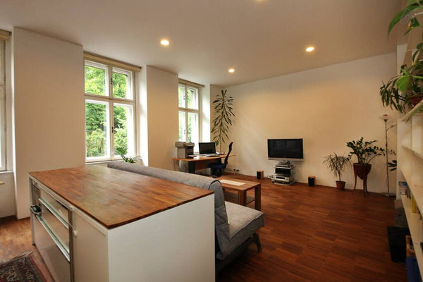 A modern apartment with park view 15 minutes by walking from Charles Bridge and  Prague, Czechia Park View a digital Nomad s dream Entire rental unit vacation rental 4407430