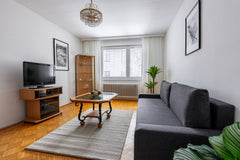 WELCOME to my retro apartment with 2 separate bedrooms and living room. You will  Retro Apartment in the city center. Entire rental unit vacation rental 675844352081753542