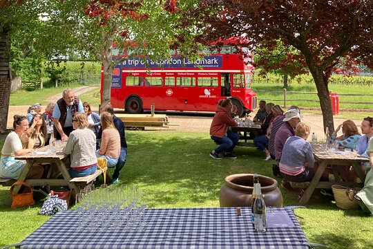 Sussex Vineyard & Winery Bus Tour on Iconic Vintage London Bus  Private Tours and Travel Guide Europe London CITY Brighton Destination Tour