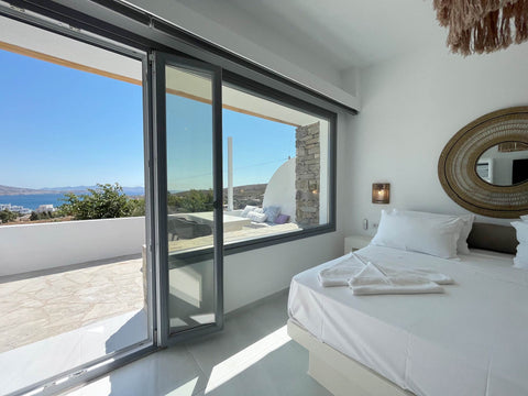 Located in the beautiful area of Krotiri on a hill, this newly-built Suite stand Paros, Greece Sea View Boho Studio 2 in Paros Entire rental unit vacation rental 672086433392720776