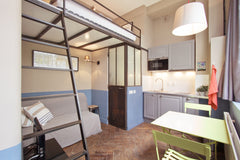 <b>The space</b><br />Small artist studio close to the Canal Saint Martin, its m Centre-Val de Loire, France Small artist studio Entire rental unit vacation rental 1140610