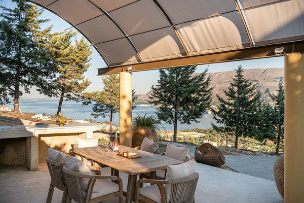Situated in Monte Vardia above the gulf of Souda in the Crete region, Mondethea   Mondethea in Chania Vantage point home Entire home vacation rental 676049884550743294