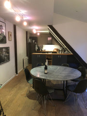The apartement is located in the heart of Copehagen. The apartment is on the top  Wonderful large flat in Copenhagen with balcony. Entire rental unit vacation rental 34617476