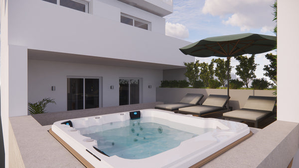 Calma is a 180sq. m. newly built three-floor modern house on the outskirts of th Rethimnon, Greece Calma, modern house,Jacuzzi,Near Rethymno Entire home vacation rental 608326695388723238