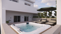 Calma is a 180sq. m. newly built three-floor modern house on the outskirts of th Rethimnon, Greece Calma, modern house,Jacuzzi,Near Rethymno Entire home vacation rental 608326695388723238