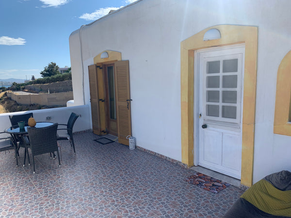 Located just 300 meters from Livadia beach, on the hillside overlooking Paroikia  Aegean Overlook Studios #1 (Penthouse) Entire rental unit vacation rental 38036534