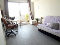 Bright studio 28sqm + balcony with nice sight over paris  (eiffel tower in front Paris, France COSY central BALCONY with VIEW Entire rental unit vacation rental 3266960