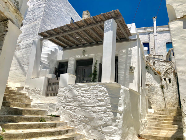 Authentic Greek island village experience. An old stone house, offering a minima  Tinos Village Aura Cycladic home vacation rental 36722067