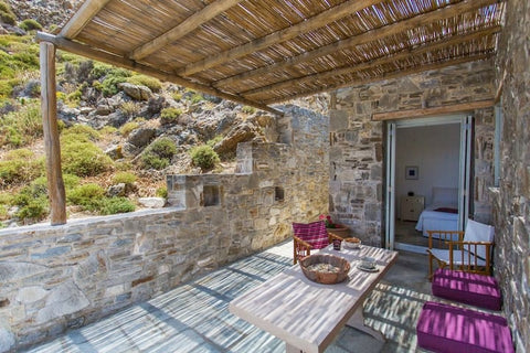 ASPES #3 | Ammos:<br />Breathtaking view, near Psili Ammos beach (award winning  Athens, Greece ASPES #3 by Psili Ammos Beach-amazing views TVfree Cycladic home vacation rental 2897033