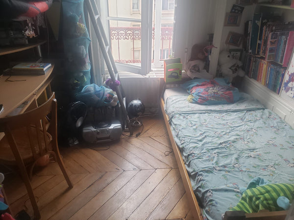 Mon fils vous prête sa chambre dans notre appart familial,situé en plein cœur de Lyon, France Lyon: chambre dans logement typiquement lyonnais Private room in casa particular vacation rental 742053904792557633