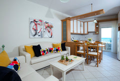 The apartment Sea Daffodil is located 150 m from the amazing sandy beach of Plak Chania, Greece Sea Daffodil apartments 1 with Sea View. Entire condo vacation rental 25079053