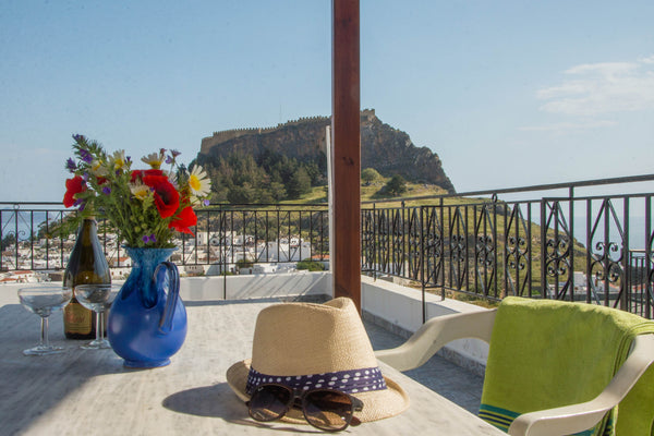 Picturesque views of the magnificent Acropolis of Lindos from a traditional 2 fl  JACKS Entire rental unit vacation rental 16965961