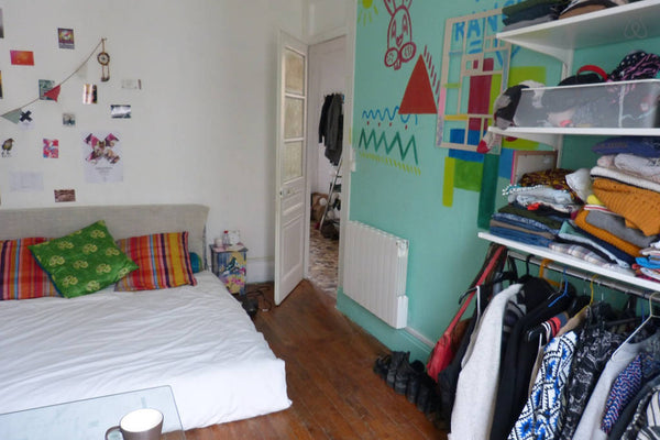 Apartment with a small but cute living room, a kitchen, a bathroom (with a showe Annecy, France Nice&cosy double room near PartDieu Private room in rental unit vacation rental 9937971